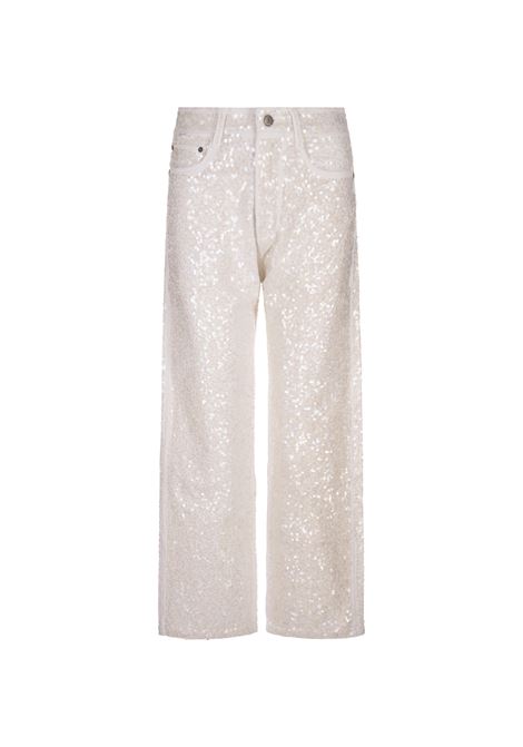 PAROSH Jeans GUFF Bianchi - PAROSH