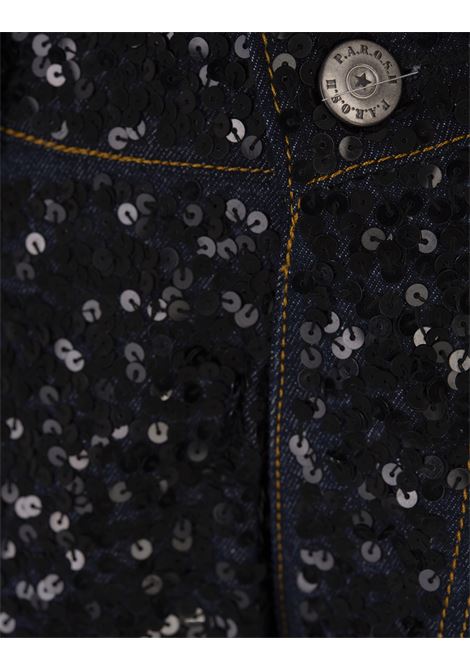 PAROSH Jeans GUFF Blu Scuro - PAROSH