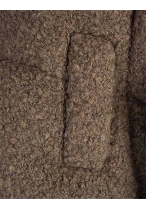 MONCLER Piumino 2 In 1 In Tweed Cytinelle Beige - MONCLER