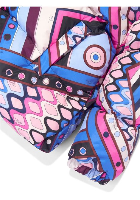 EMILIO PUCCI JUNIOR Piumino Con Stampa Vivara - EMILIO PUCCI JUNIOR