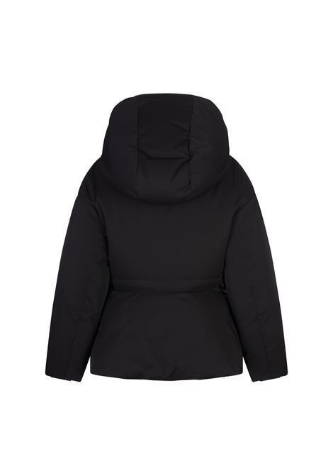 ALEXANDER MCQUEEN Piumino Con Volant In Nero - ALEXANDER MCQUEEN