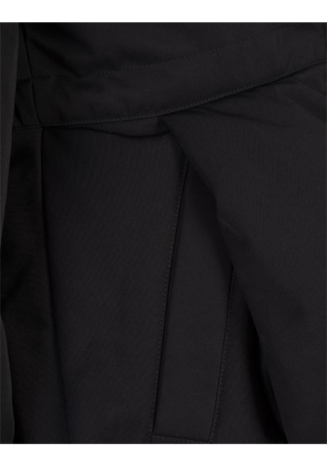 ALEXANDER MCQUEEN Piumino Con Volant In Nero - ALEXANDER MCQUEEN