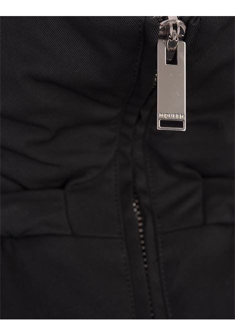 ALEXANDER MCQUEEN Piumino Con Volant In Nero - ALEXANDER MCQUEEN