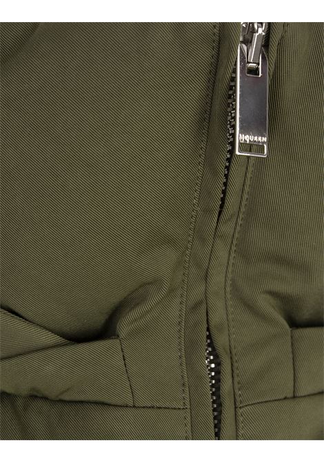 ALEXANDER MCQUEEN Piumino Con Volant In Verde - ALEXANDER MCQUEEN
