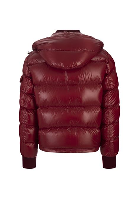 MONCLER Piumino Corto Maljasset Rosso Scuro - MONCLER
