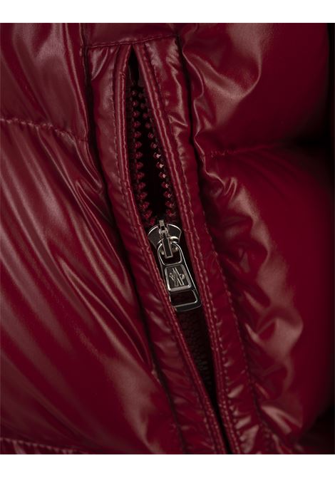 MONCLER Piumino Corto Maljasset Rosso Scuro - MONCLER