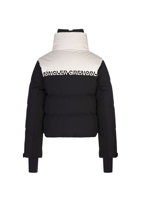 MONCLER GRENOBLE Piumino Corto Stennes Nero E Bianco - MONCLER GRENOBLE