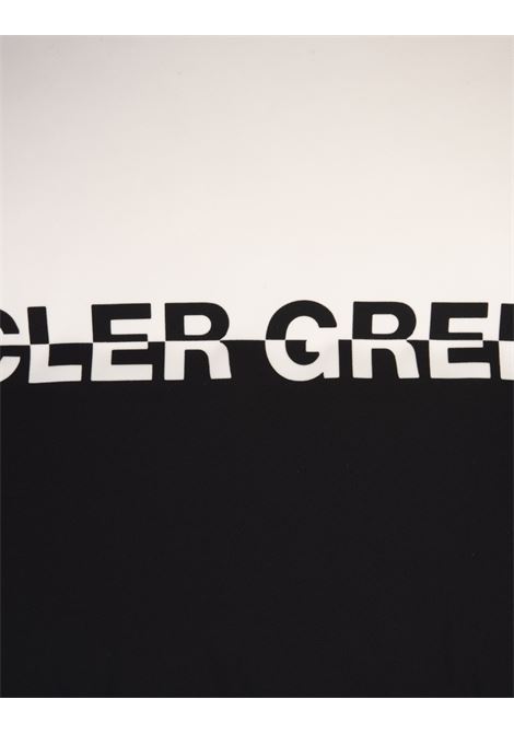 MONCLER GRENOBLE Piumino Corto Stennes Nero E Bianco - MONCLER GRENOBLE