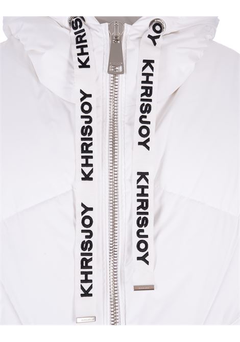 KHRISJOY Piumino Khris Iconic Bianco Muschio - KHRISJOY