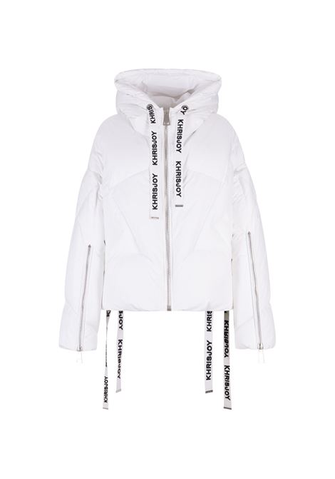 KHRISJOY Piumino Khris Iconic Bianco Muschio - KHRISJOY