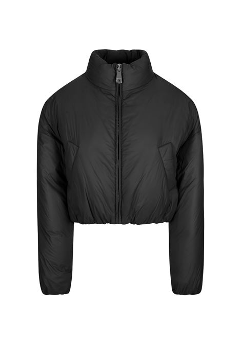 KHRISJOY Piumino Puff Joy Cropped In Black - KHRISJOY