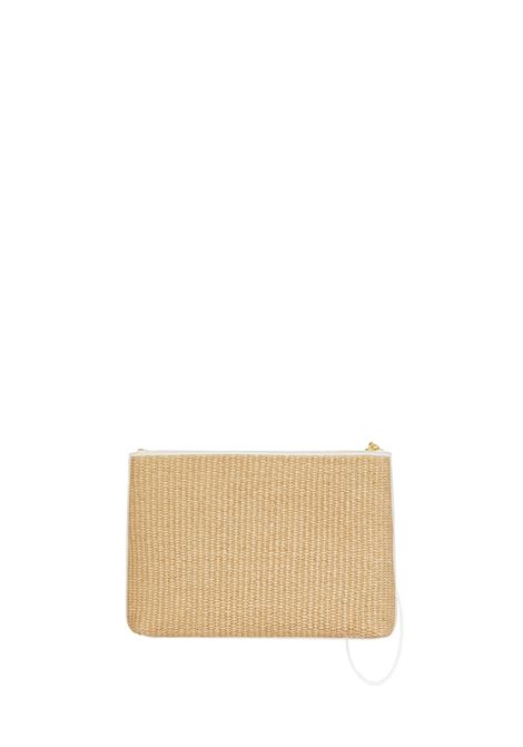 GIVENCHY Pochette GIVENCHY In Rafia Naturale - GIVENCHY