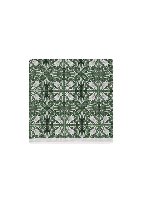 813 (OTTO TREDICI) Pochette In Seta Maiolica Verde - 813 (OTTO TREDICI)