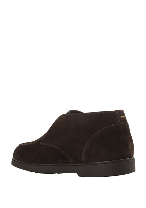 DOUCAL Polacchini Slip-On In Suede Testa Di Moro - DOUCAL'S