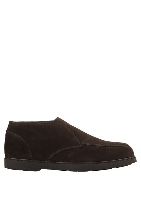 DOUCAL Polacchini Slip-On In Suede Testa Di Moro - DOUCAL'S