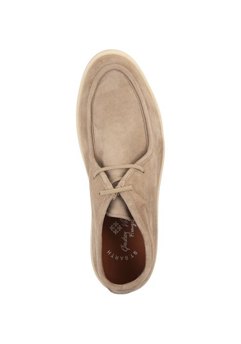 ANDREA VENTURA Polacchini St. Bart In Suede Beige - ANDREA VENTURA