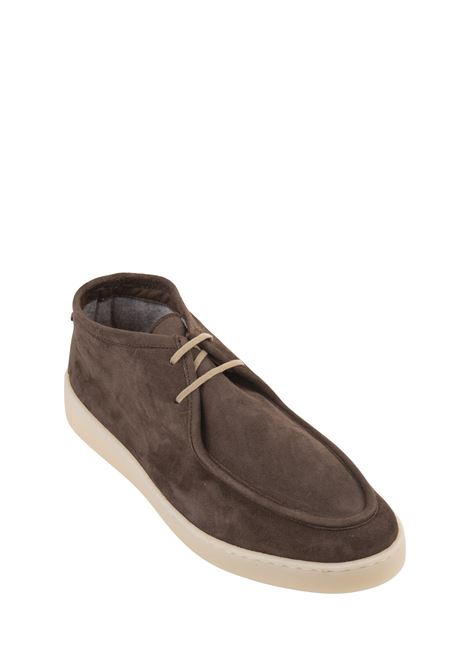 ANDREA VENTURA Polacchini St. Bart In Suede Marrone - ANDREA VENTURA