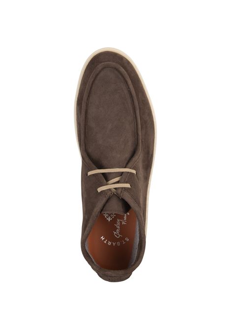 ANDREA VENTURA Polacchini St. Bart In Suede Marrone - ANDREA VENTURA