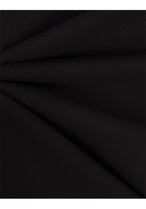 ALEXANDER MCQUEEN Polo Nera Con Nastro Logo - ALEXANDER MCQUEEN