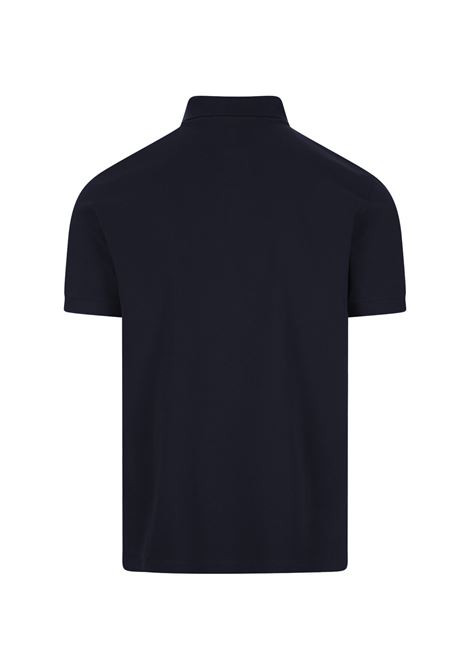 STONE ISLAND Polo Slim Fit In Piquet Blu Navy - STONE ISLAND