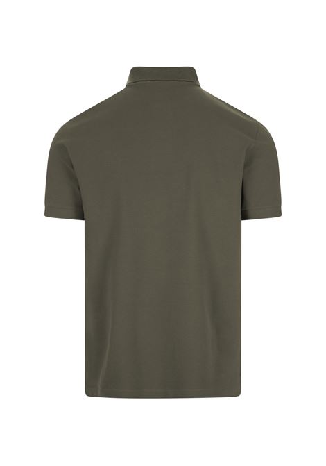 STONE ISLAND Polo Slim Fit In Piquet Fango - STONE ISLAND
