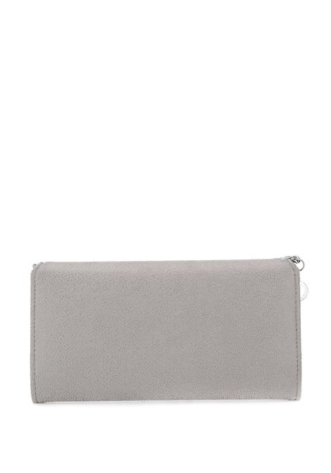 STELLA MCCARTNEY Portafoglio Continental Falabella Grigio Chiaro E Argento - STELLA MCCARTNEY