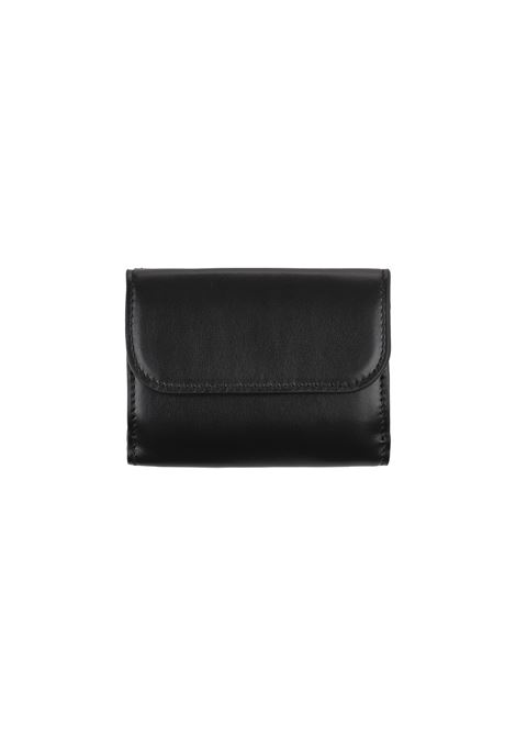 CHLOÉ Portafoglio Tri-Fold Chloé Sense Mini In Pelle Morbida Nera - CHLOÉ