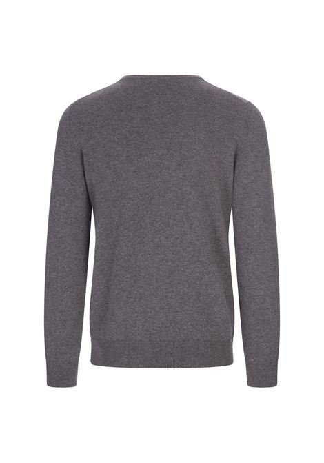 FEDELI Pullover A Girocollo In Cashmere Grigio - FEDELI