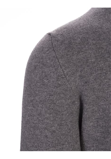 FEDELI Pullover A Girocollo In Cashmere Grigio - FEDELI