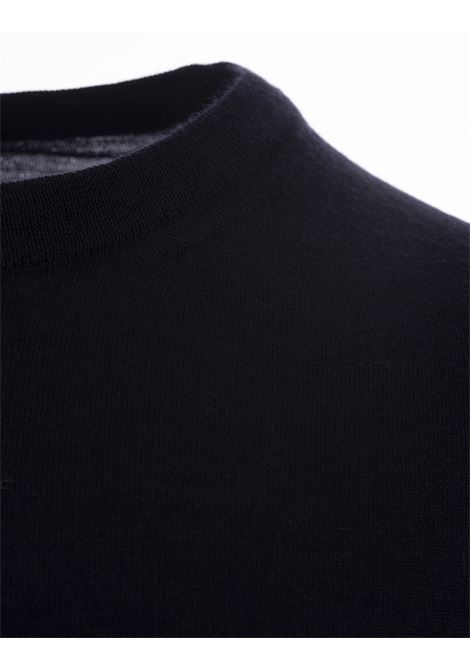 FEDELI Pullover Arg. Millionaire In Cashmere Blu Notte - FEDELI