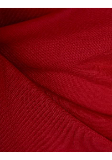 FEDELI Pullover Argentina In Seta E Cashmere Rosso - FEDELI