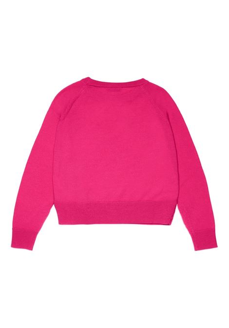 MAX&CO. KIDS Pullover In Lana Fucsia Con Cuore - MAX&CO. KIDS