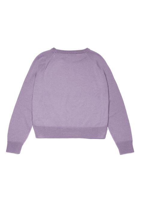 MAX&CO. KIDS Pullover In Lana Lilla Con Cuore - MAX&CO. KIDS