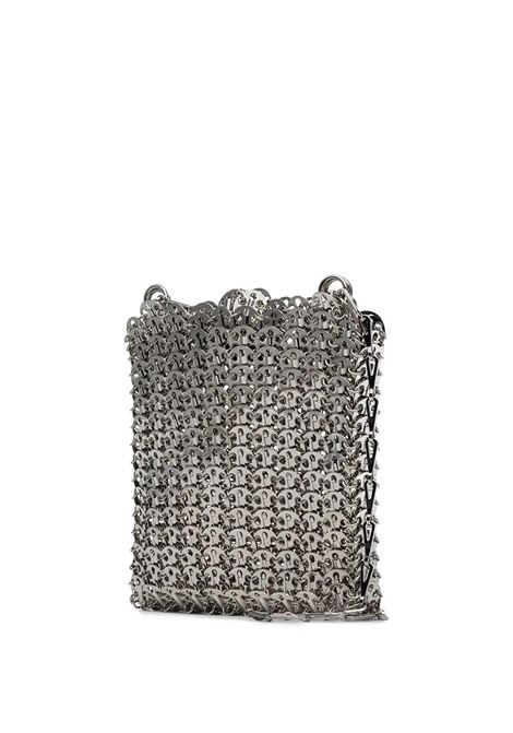 RABANNE Borsa A Spalla Iconic 1969 Argento - RABANNE