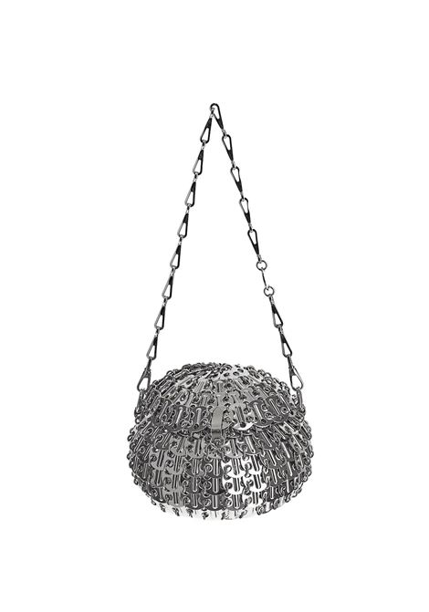RABANNE Borsa Ball Small 1969 Silver - RABANNE