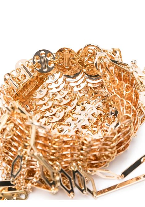 RABANNE Borsa Eight Nano 1969 Dorata - RABANNE