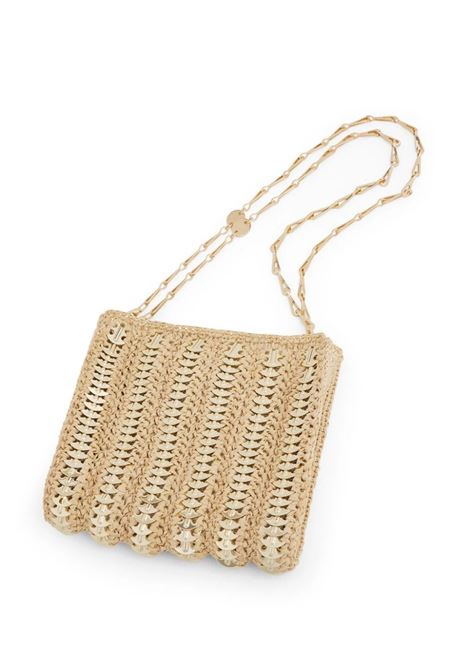 RABANNE Borsa Iconic 1969 Media In Rafia - RABANNE