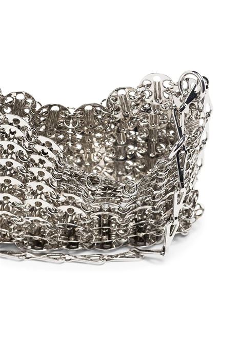 RABANNE Borsa Iconic 1969 Nano Argento - RABANNE