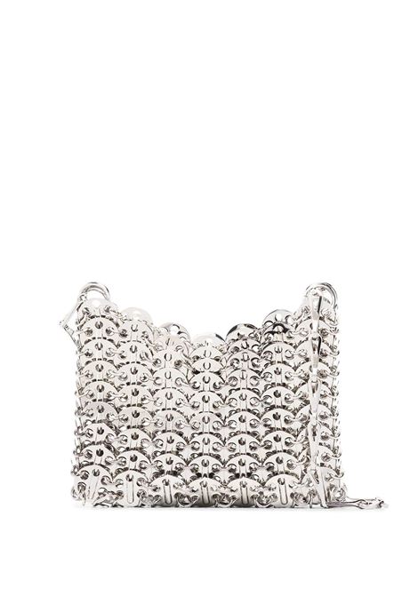 RABANNE Borsa Iconic 1969 Nano Argento - RABANNE