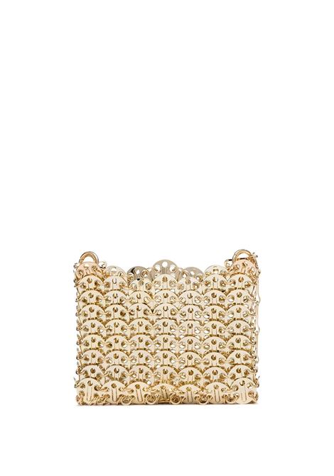 RABANNE Borsa Iconic 1969 Nano Oro - RABANNE