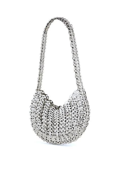 RABANNE Borsa Moon 1969 Argento - RABANNE