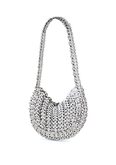 RABANNE Borsa Moon 1969 Argento - RABANNE