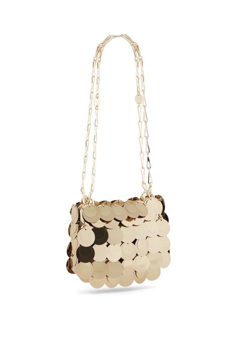 RABANNE Borsa Nano Sparkle Oro - RABANNE