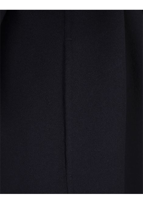 S MAX MARA Cappotto Lungo Poldo Blu - S MAX MARA