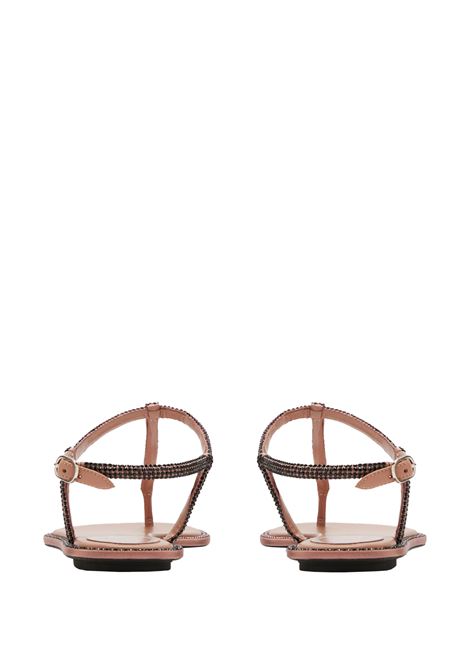 RENE Sandali Bassi Gioiello Diana Rosa Antico - RENE' CAOVILLA