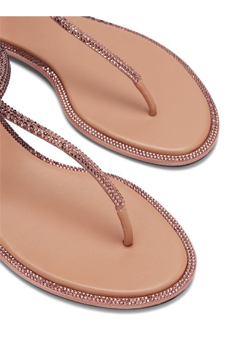 RENE Sandali Bassi Gioiello Diana Rosa Antico - RENE' CAOVILLA