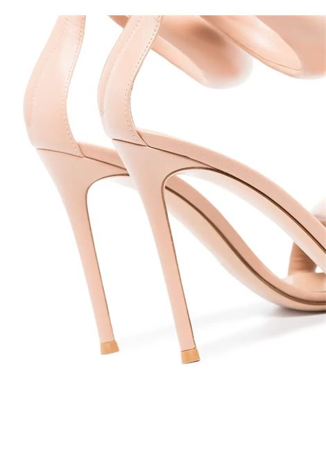 GIANVITO ROSSI Sandali Bijoux In Nappa Rosa - GIANVITO ROSSI