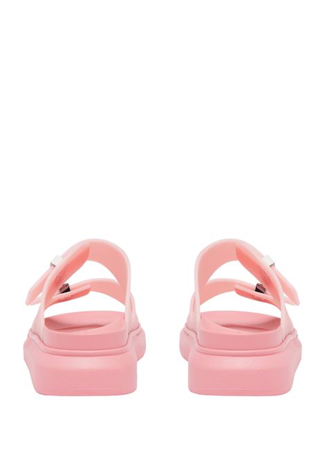 ALEXANDER MCQUEEN Sandali Hybrid In Rosa E Argento - ALEXANDER MCQUEEN