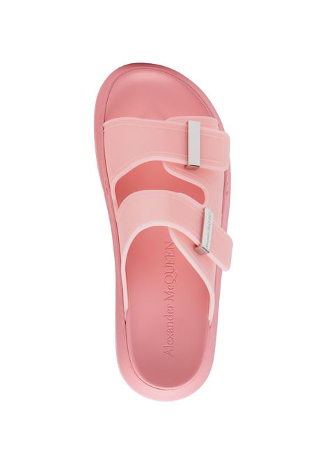 ALEXANDER MCQUEEN Sandali Hybrid In Rosa E Argento - ALEXANDER MCQUEEN