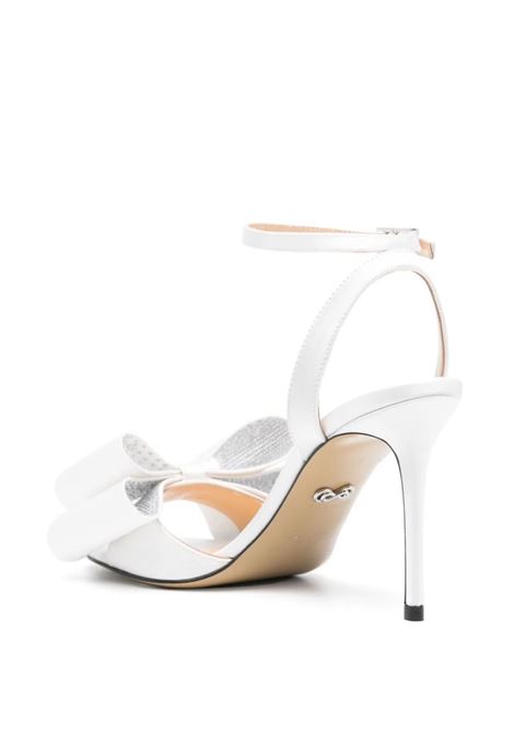 MACH & MACH Sandali Le Cadeau 95 Mm In Raso Bianco - MACH & MACH